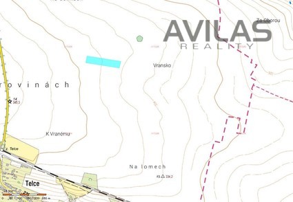 Prodej pozemku 3948 m2 v k.ú. Telce